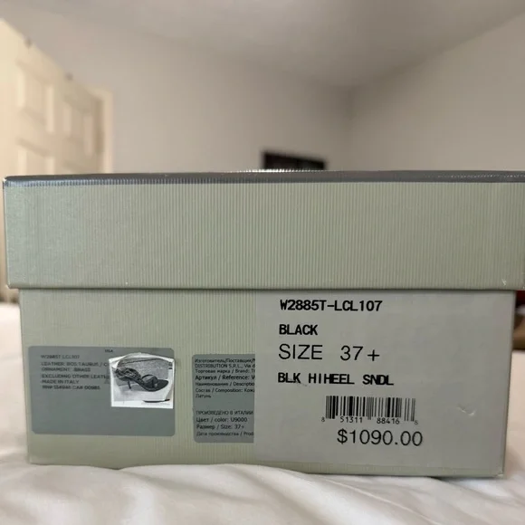 TOM FORD padlock hi heel women sandals NWT - Picture 8 of 8